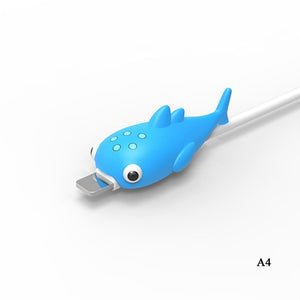 My Cable Buddy™ Bright Blue Fish