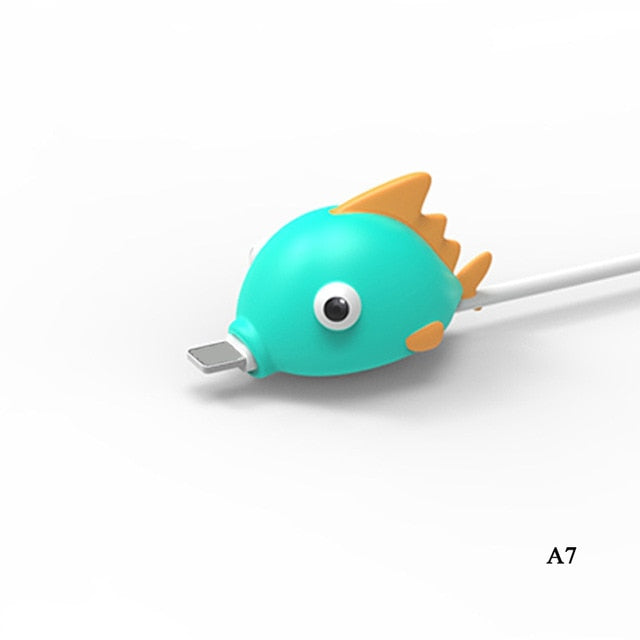 My Cable Buddy™ Green Fish